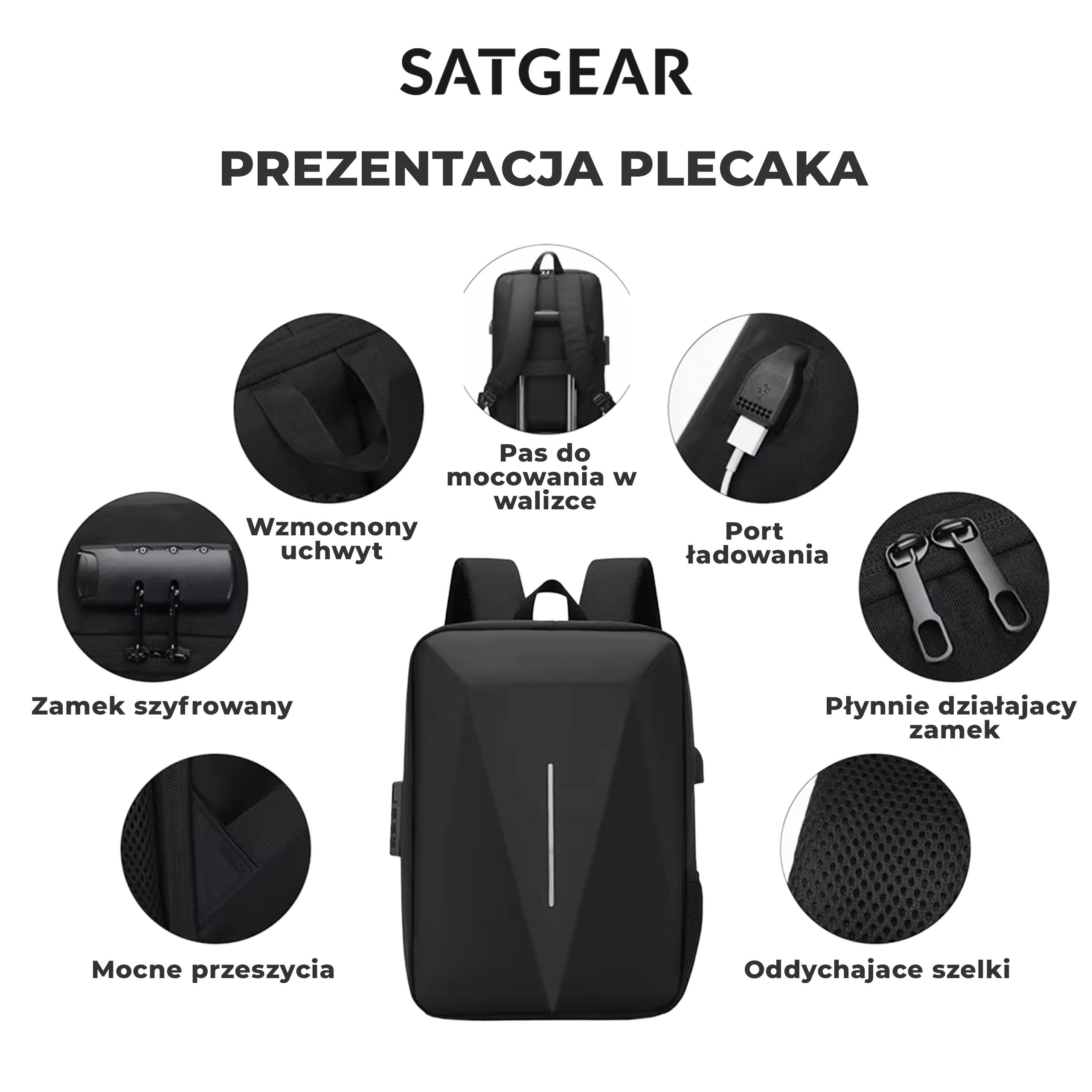 Plecak do Starlink Mini szary - obrazek 5